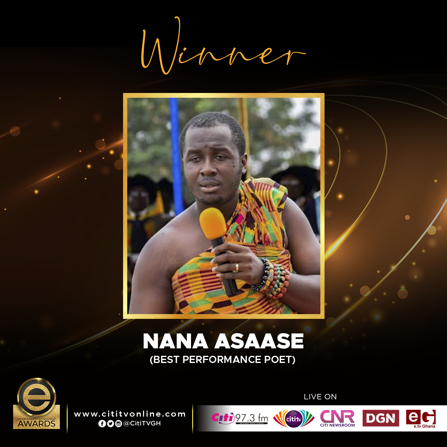 Winner – NANA ASAASE