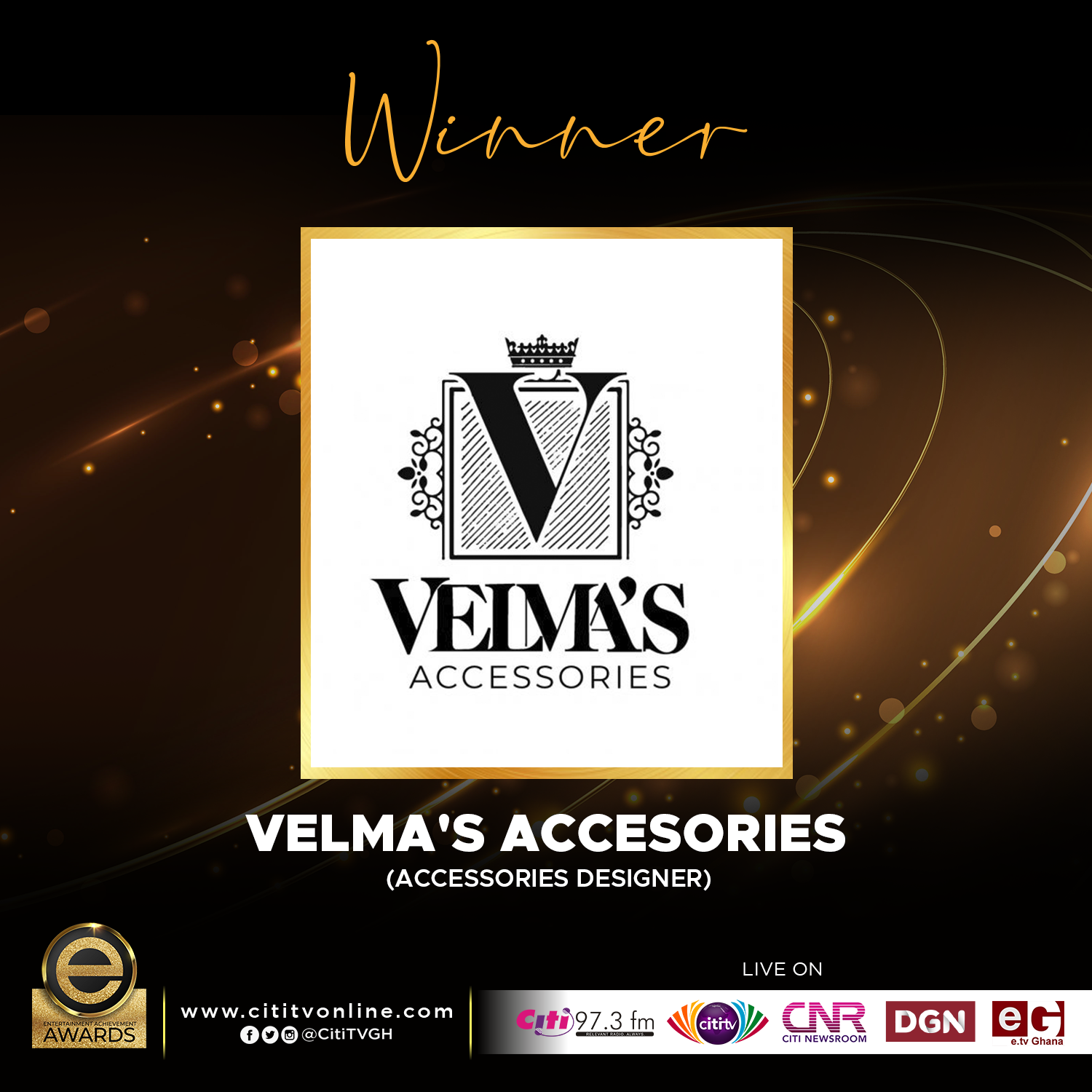 Winner – VELMA’S ACCESORIES